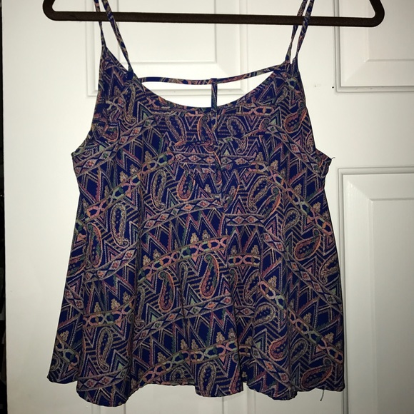colorful spaghetti strap tank - Picture 1 of 1